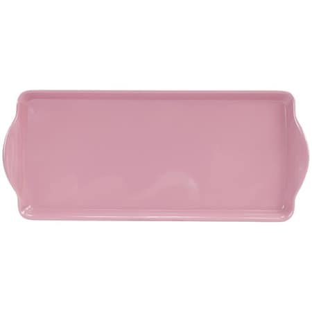 Reston Lloyd Reston Lloyd 06601 Tidbit Melamine Tray  Pink 6601